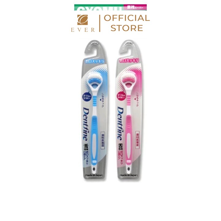 CREATE_Bàn chải vệ sinh lưỡi Dr Polir cán dài 17cm