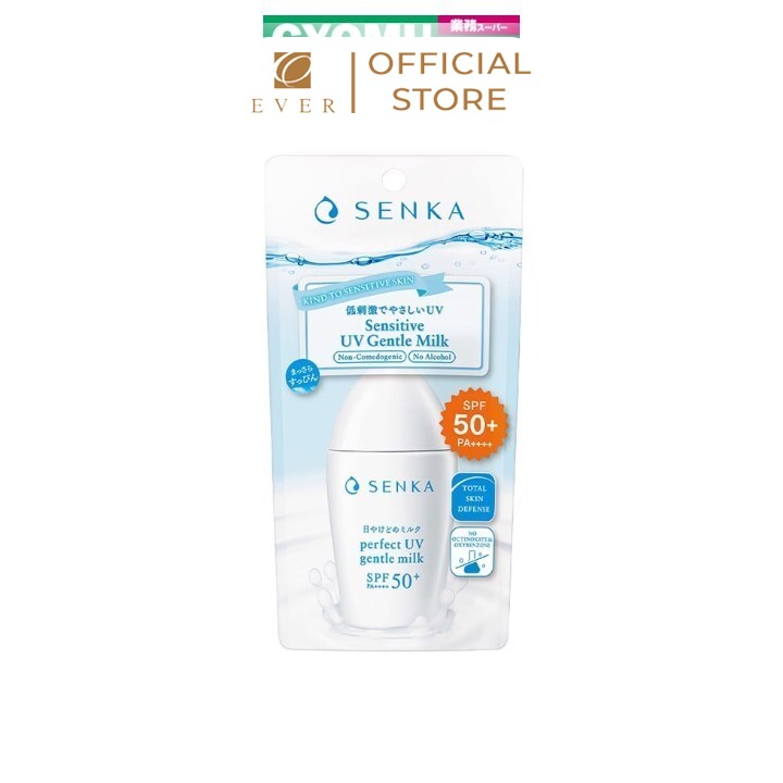 SENKA_Sữa chống nắng cho da nhạy cảm SPF 50+ PA++++ 40ml