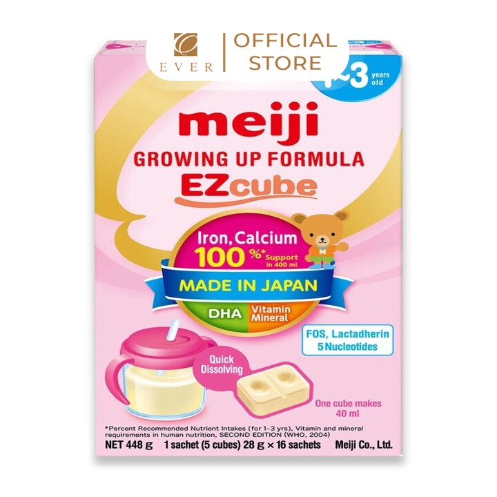 MEIJI_Sữa công thức cho trẻ 1-3 tuổi, hộp giấy 560g