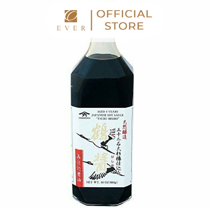 YAMAROKU_Nước tương Tsurubishio cao cấp 500ml