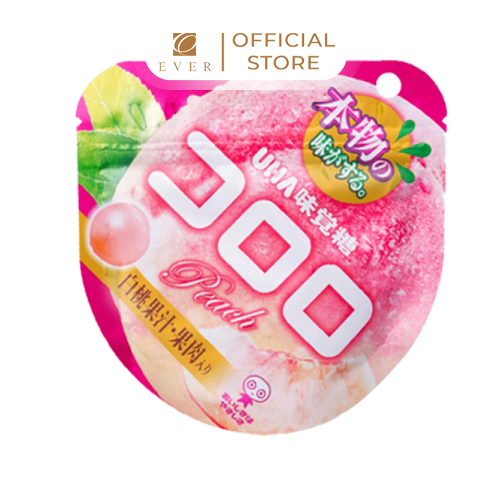 UHA_Kẹo dẻo Kororo vị đào 40g
