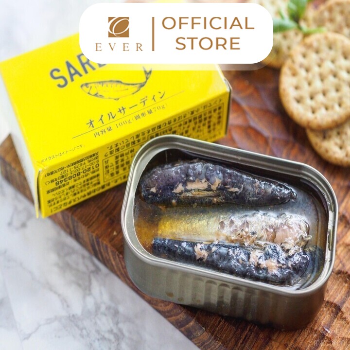 KOBE BUSSAN_Cá mòi đóng hộp 100g