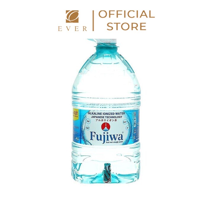 FUJIWA_Nước uống ion kiềm bình có vòi 6L
