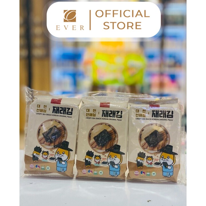 OTTOR MONG_Rong biển Hàn Quốc vị truyền thống 4g*3