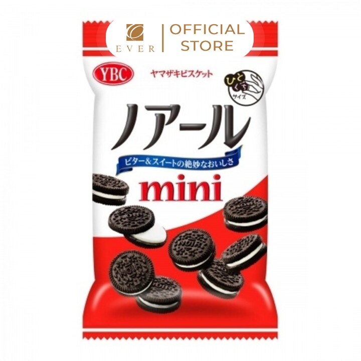 YBC_Bánh quy Mini Noir cacao nhân kem vani gói 55g