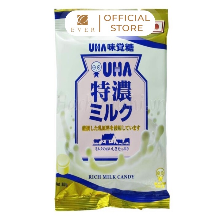 UHA_Kẹo đậm vị sữa 67g