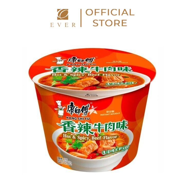 KANG SHI FU_Mì ăn liền vị bò siêu cay 108g
