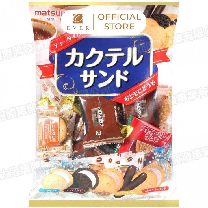 COCKTAIL SAND_Bánh quy mix vị 250g