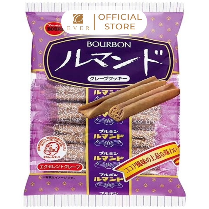 BOURBON_Bánh xốp Lumonde phủ kem socola 120g
