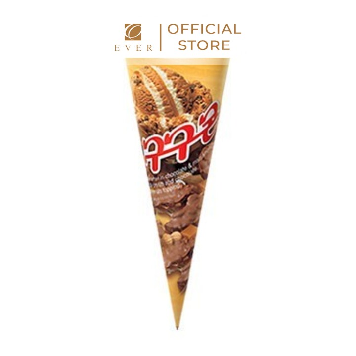 LOTTE_Kem ốc quế Goo Goo vị socola 160ml