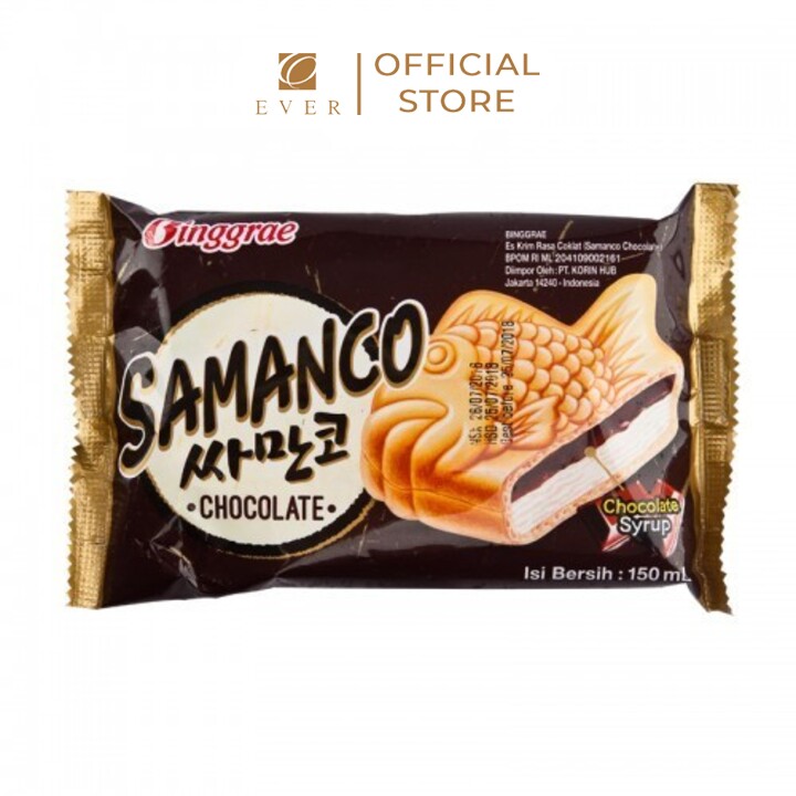 BINGGARE_Kem bánh cá vị socola 150g