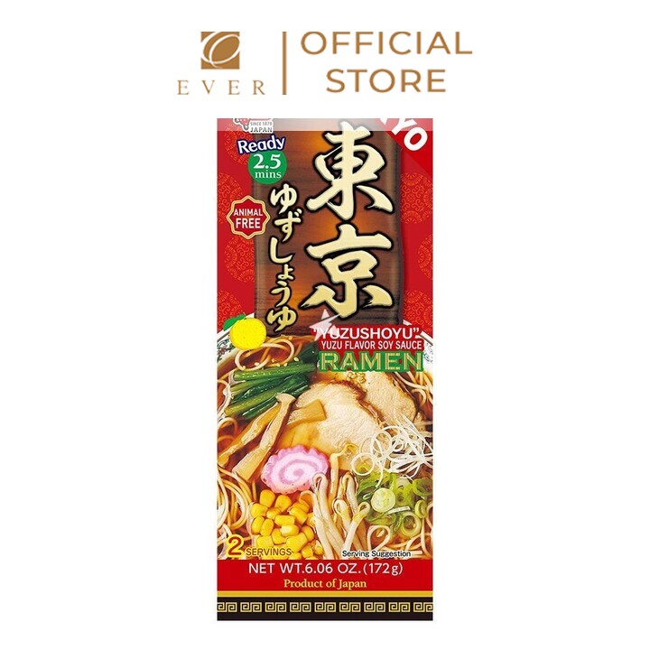 ITSUKI_Mì ramen Tokyo vị nước tương quất 172g