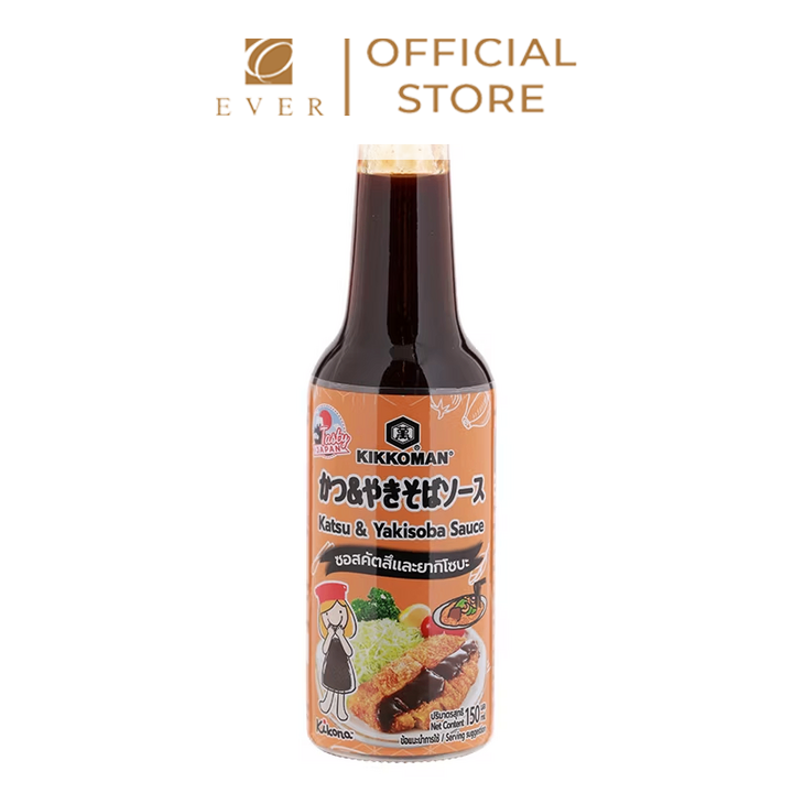 KIKKOMAN_Sốt chấm & ướp katsu & yakisoba 150ml