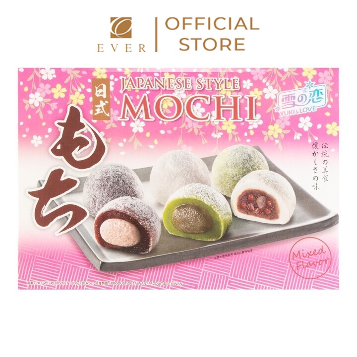 YUKI & LOVE_Bánh mochi mix vị 300g