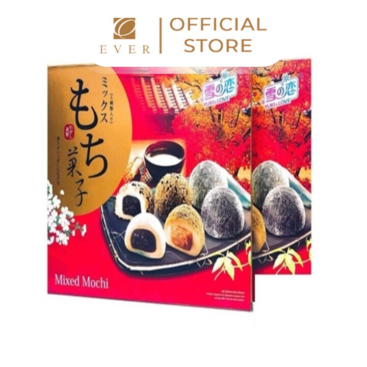 YUKI & LOVE_Bánh mochi vị tổng hợp 900g