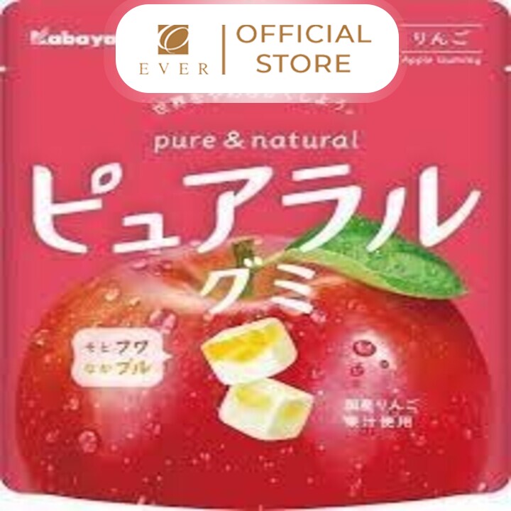 KABAYA_Kẹo dẻo Pure Ral vị táo 58g