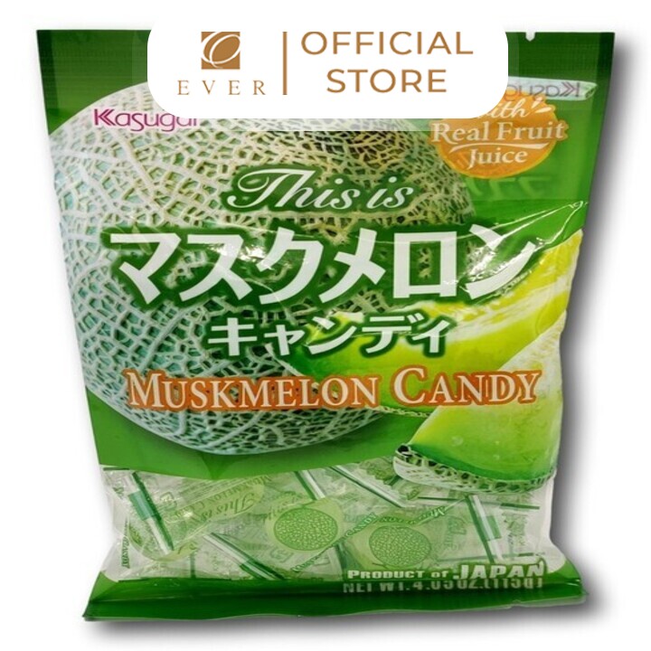 KASUGAI_Kẹo vị dưa lưới 115g