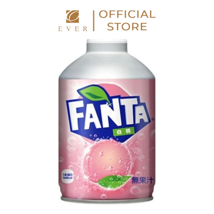 FANTA_Nước ngọt có ga hương đào trắng 300ml