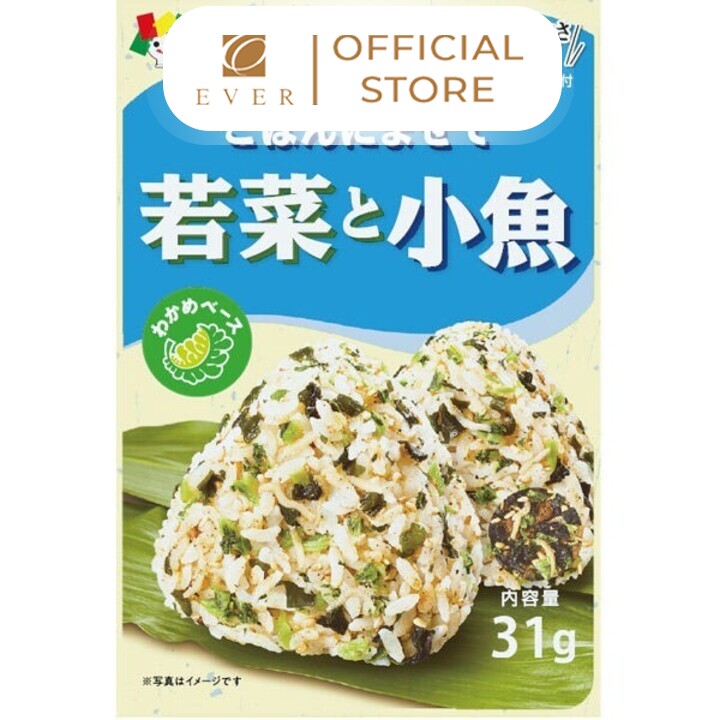 TANAKA_Rắc cơm vị rau củ và cá khô 33g