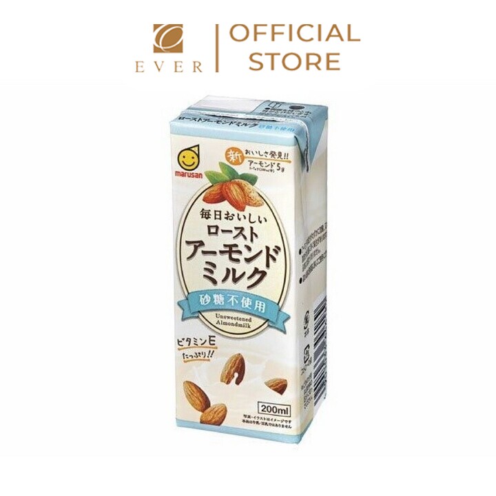 MARUSAN_Sữa hạnh nhân không đường 200ml