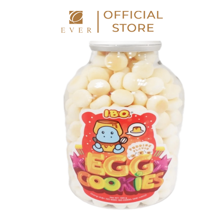 I.B.O_Bánh trứng mini vị pudding 100g