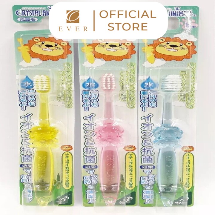 CRYSTAL_Bàn chải đánh răng hình thú cho trẻ từ 6 tuổi 23cm