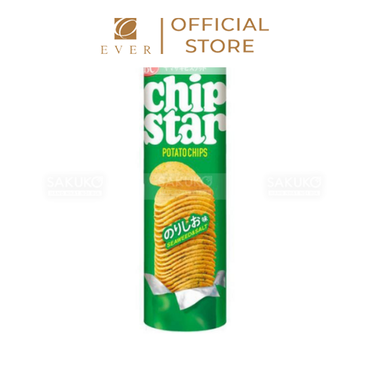 YBS_Snack khoai tây Chipstar vị rong biển 105g