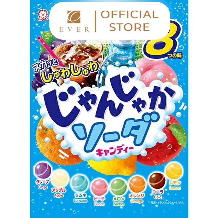 JANJAKA_Kẹo soda vị trái cây 114g