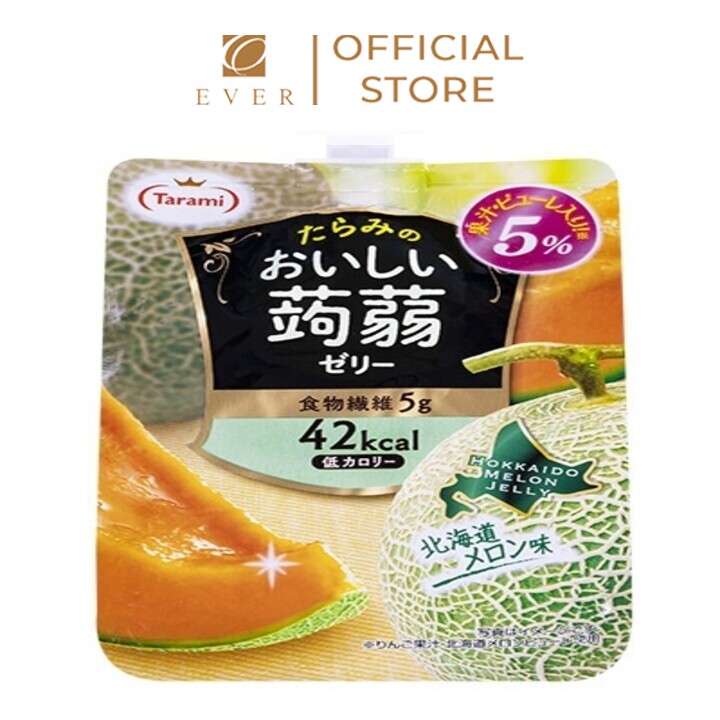 TARAMI_Thạch uống vị dưa lưới Hokkaido 150g