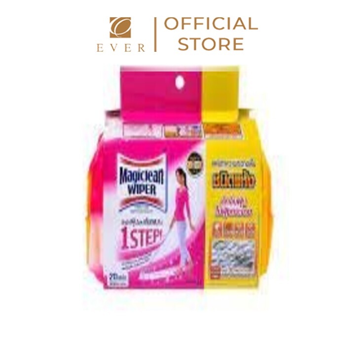 MAGICLEAN_Giẻ khô lau sàn 20P 20.5*28.5cm