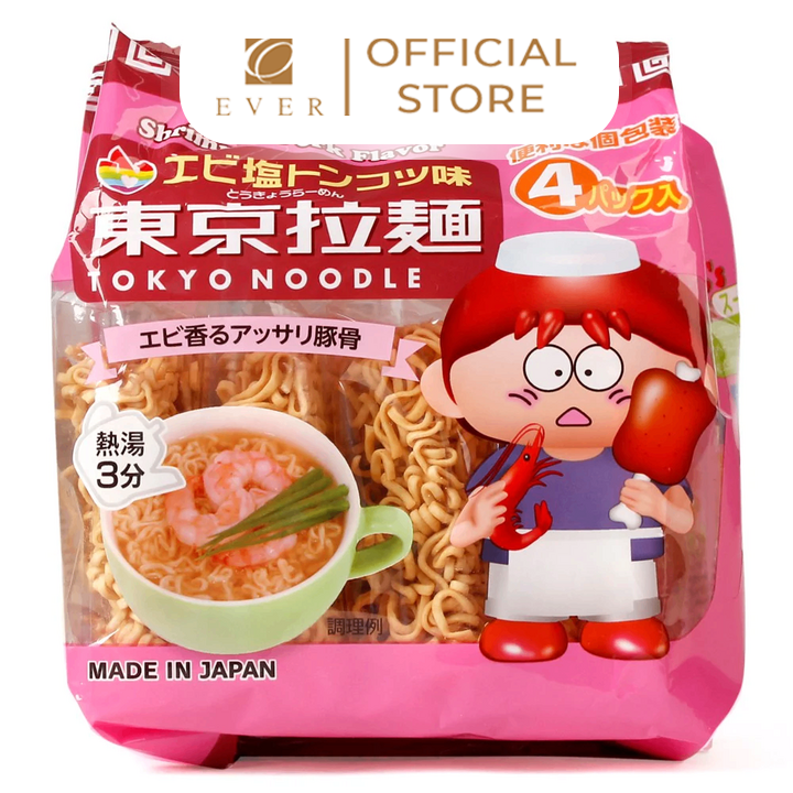 TOKYO_Mì ăn liền vị tôm và thịt 112g