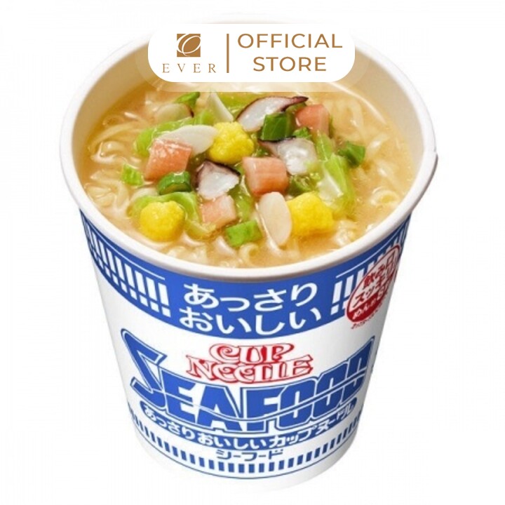 NISSIN_Mì hộp ăn liền vị hải sản 60g