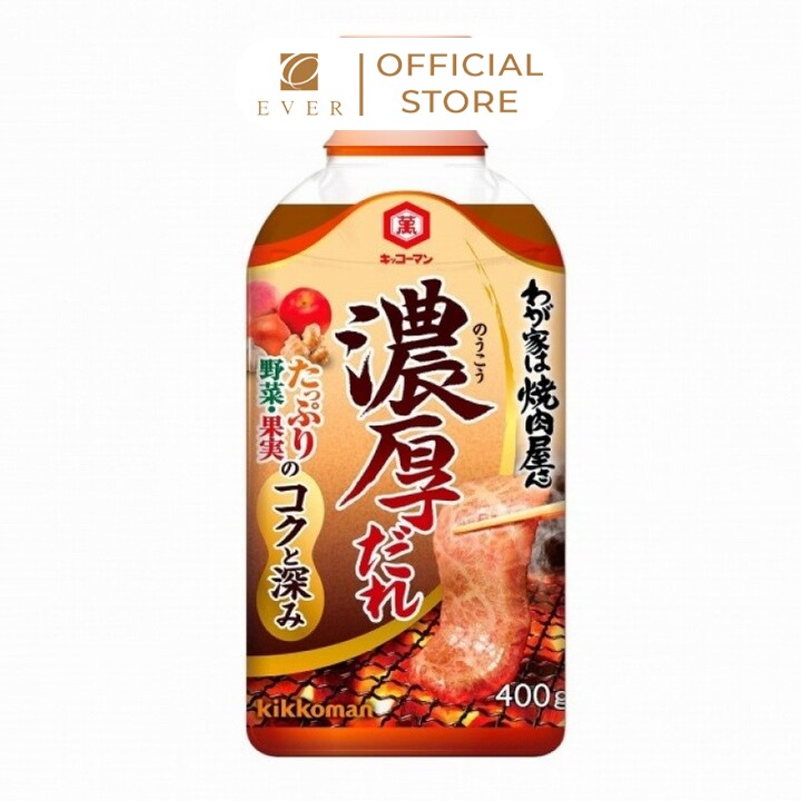 KIKKOMAN_Sốt thịt nướng vị đậm đà 400g