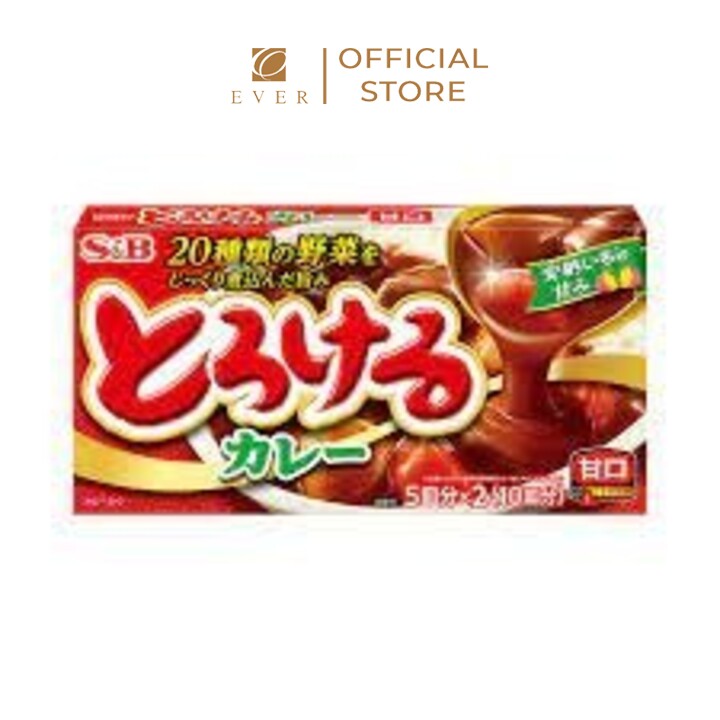 S&B_Viên cari không cay 180g