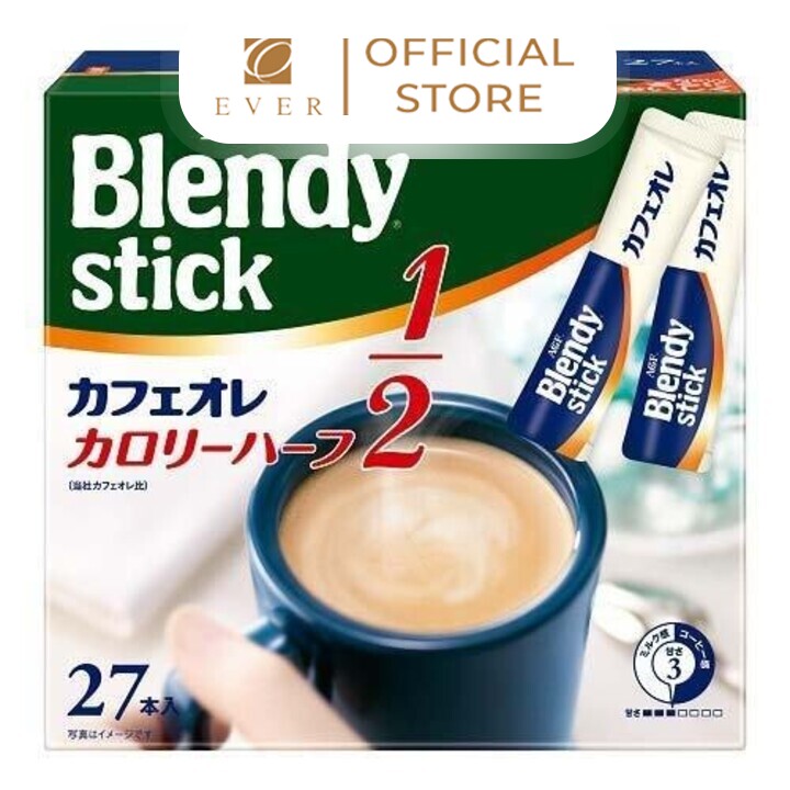 AGF_Cafe sữa Blendy hòa tan ít calo 27P 295g