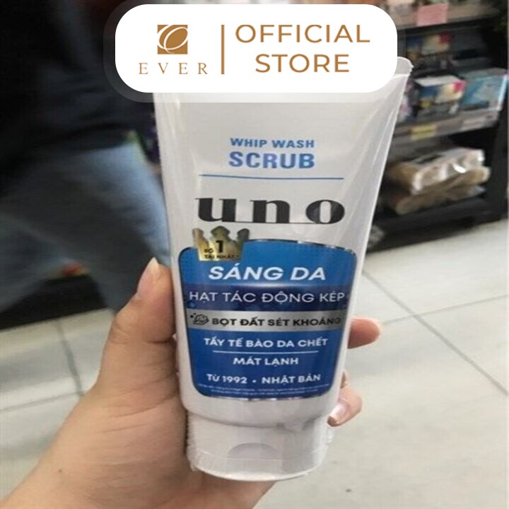 UNO_SRM cho nam sáng da sạch sâu 130g