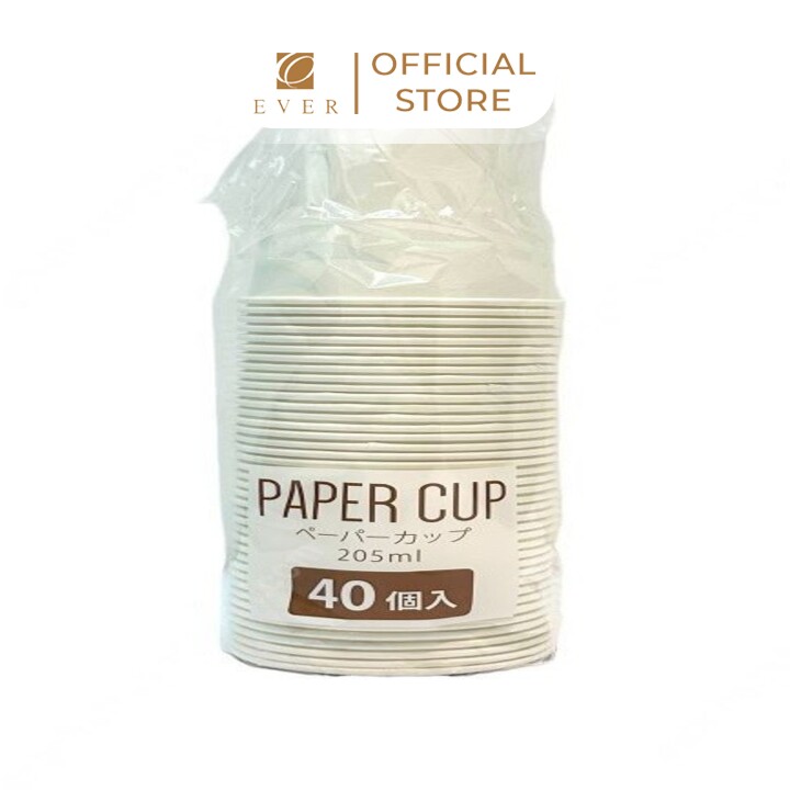 MARUKI_Set 40 cốc giấy 205ml