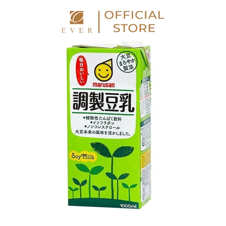 MARUSAN_Sữa đậu nành vị truyền thống 1L