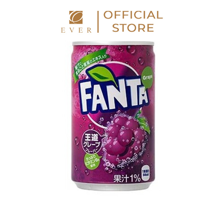 FANTA_Nước ngọt có ga vị nho 160ml
