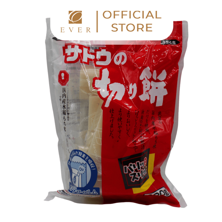 SATO_Bánh gạo khô Kirimochi vị truyền thống 400g