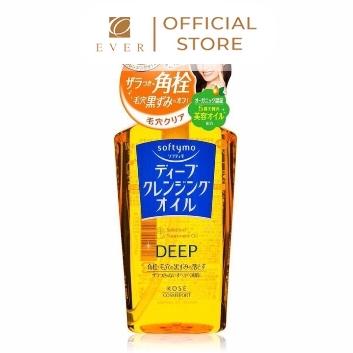 KOSÉ_Dầu tẩy trang Softymo làm sạch sâu 230ml