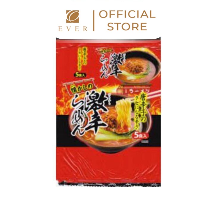 YAMAMOTO_Mì ramen ăn liền vị siêu cay 88g*5