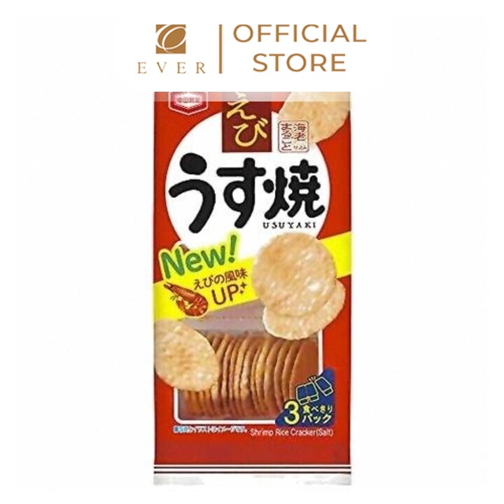 KAMEDA_Bánh gạo Usuyaki vị tôm 80g