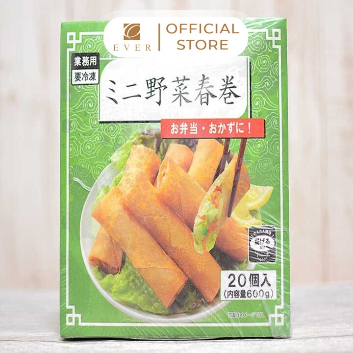 KOBE BUSSAN_Nem cuộn nhân rau củ mini 600g