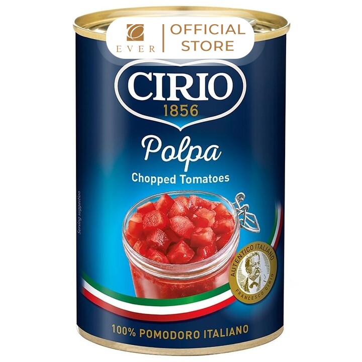 CIRIO_Cà chua băm nhỏ đóng hộp 400g