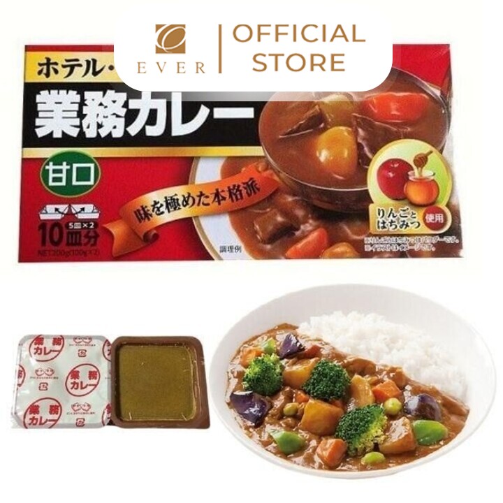 HACHI_Viên cari kiểu Nhật không cay 200g