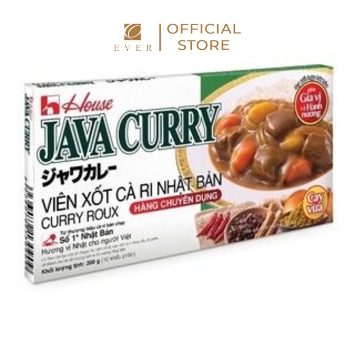 HOUSE_Viên cari Java Curry 200g
