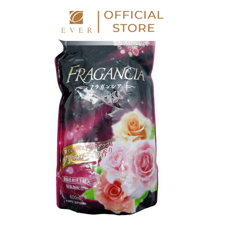 ROCKET_Nước xả vải Fragancia hương hoa hồng 600ml