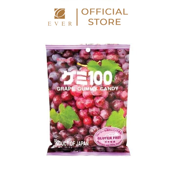 KASUGAI_Kẹo dẻo vị nho tím 107g