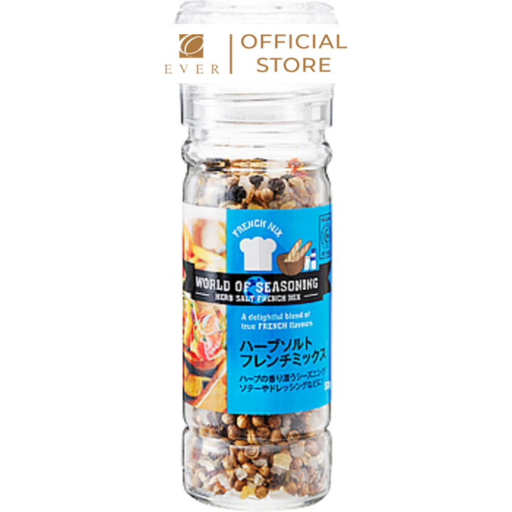 KOBE BUSSAN_Muối thảo mộc kiểu Pháp kèm đầu xay 50g